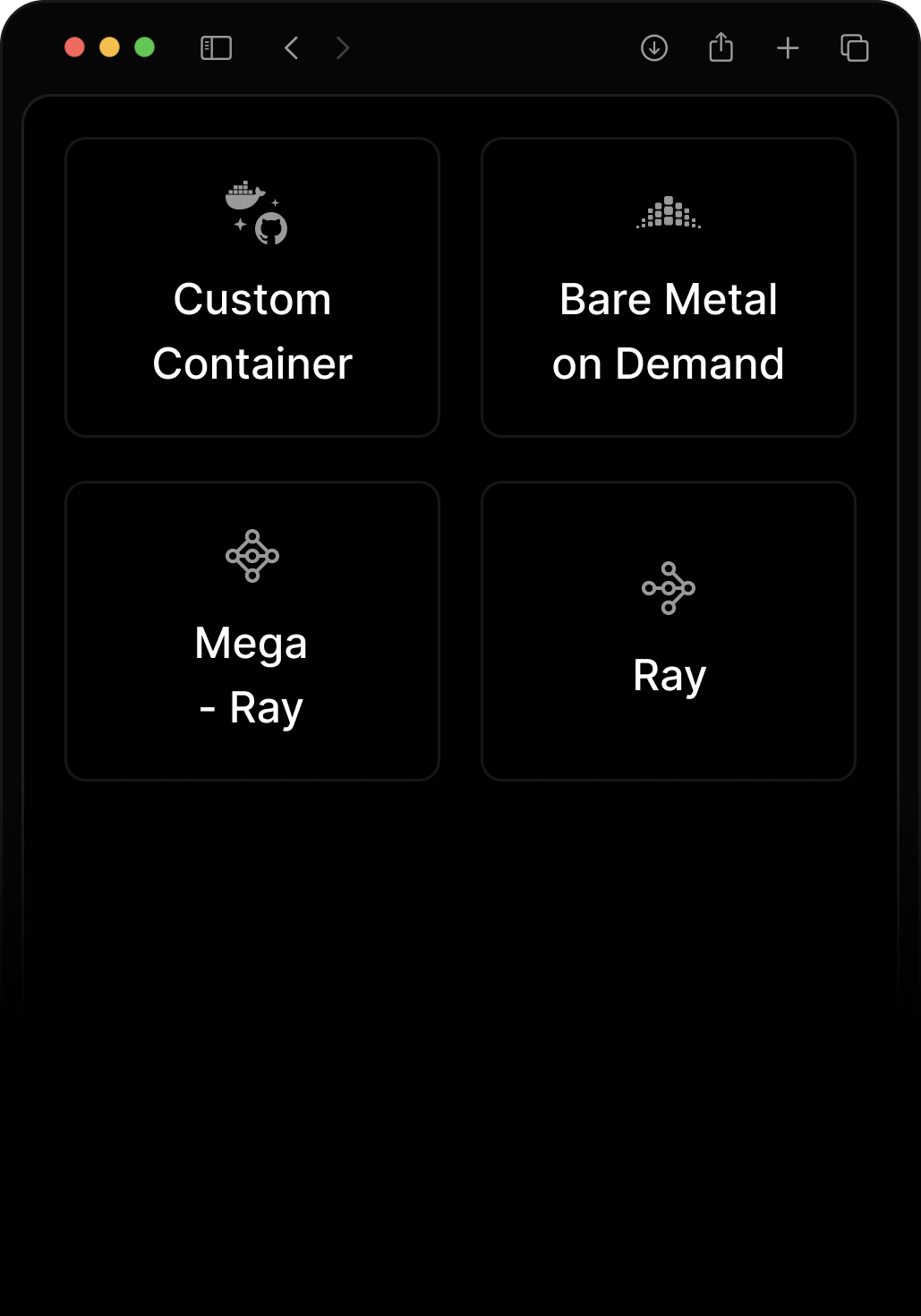 Pick Compute Environment